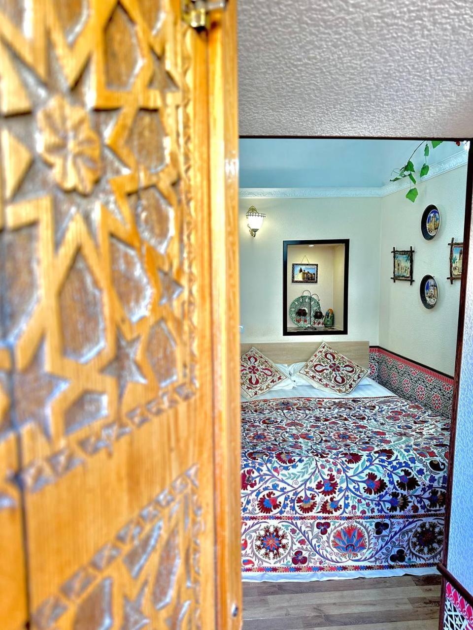 Karavansaray Khurjin Old Bucara Exterior foto